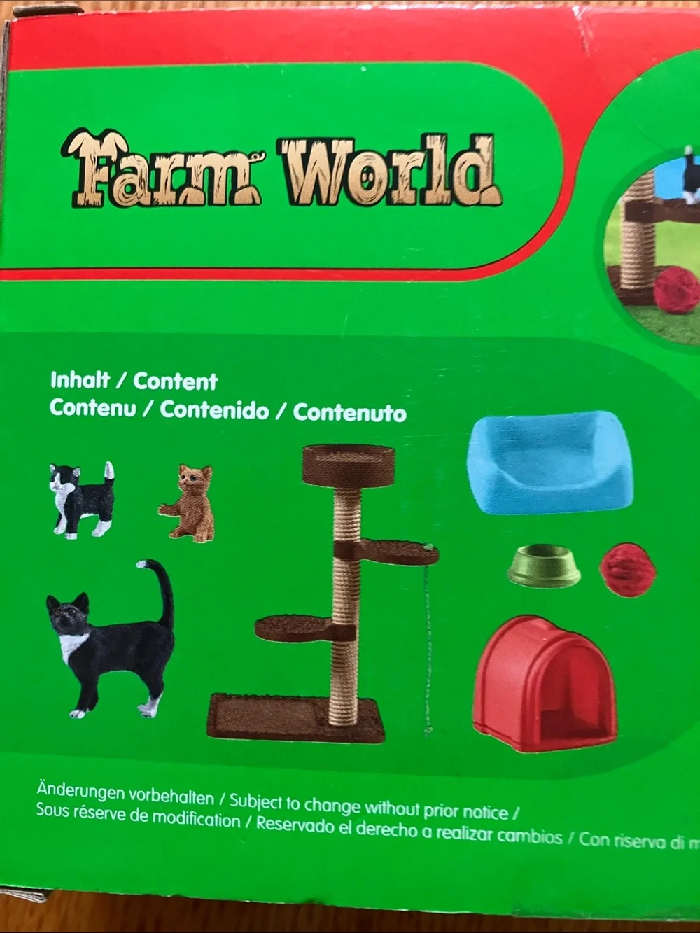 SCHLEICH FARM WORLD CATS